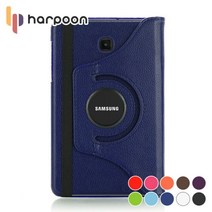 [천삼백케이] [하푼] 갤럭시탭 A6 10.1 with S-pen 360도 회전 레더 케이스