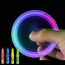 자이로토닉기구 장난감 핑거 팁 회전 스피너 자이로 펜 Led 발광 사무실 ADHD EDC 스트레스 방지 키네틱 데스크, [01] s random