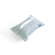패브릭 만화 티슈 박스 커버 손수건 냅킨 홀더 커버 귀여운 토끼 베어 동물 프린트 티슈 케이스 시트 타입 재사용 가능, TP0087-E