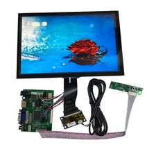 [LCD모니터] 10.1 인치 1280x800 VGA HDMI LVDS 디스플레이 고휘도 IPS 10 포인트 정전 식 터치 스크린, 01 Touch display