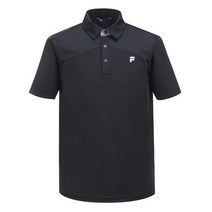 [AK PLAZA] [휠라] 골프 반팔 카라티 TS (남) (FE2TSC5991M_BLK)