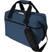 AO Coolers (에오 쿨러) 캠퍼스 소프트 쿨러 24 팩 네이비 보냉 쿨러 박스 AO24NB, 24캔, 해군