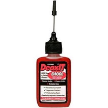 DeoxIT D100L-25C 정밀 바늘 어플리케이터 콘택트 클리너 전도 향상 25mL, 1개