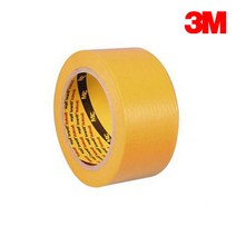 3M 244 내열 종이 마스킹테이프 오렌지색 길이50M, 20mmx50M