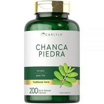 500mg 미국 Carlyle Chanca Piedra 찬카피에드라 200캡슐, 1개, 200정