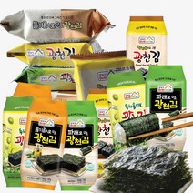 광천 도시락김 3.5gx 48봉 골라담기 밥달라스, 들기름 16봉, 참기름 16봉, 파래 16봉