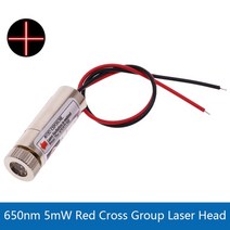 650nm 5mW 레드 포인트/라인/크로스 레이저 모듈 헤드 유리 렌즈 초점 조절 가능 다이오드 산업용 클래스, [01] 3V-5V, [01] cross, 01 cross_01 3V-5V