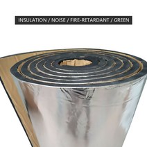 1 Roll Soundproof Pad 25cm*50cm 10mm Car Truck Firewall Heat Sound Deadener Noise Insulation MatCar, 하나, 보여진 바와 같이