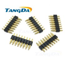 포고 핀 커넥터 8PIN 8P DIP 골무 테스트 피치 2.54mm 2.54 pogopin 높이 4 4.5 5 5.5 6 6.5 7 7.5 8 9 10 1.2A TANGDA AG, [03] A5mm, [01] 5 pieces