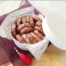 미소가게 약과 수제약과 찹쌀약과/선물포장/옵션선택, 1세트, 찹쌀약과+쇼핑백+보자기(색상랜덤)+노리개(색상랜덤)