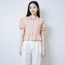 [스튜디오화이트]피치블라우스 (MI7BLB226)