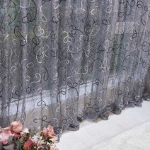 커튼 현대 쉬어 거실 침실 얇은 명주 그물 창 부엌 도어 보일 라이드 ocultant