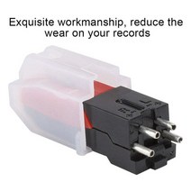턴테이블바늘 LP 비닐 플레이어 USB 턴테이블 액세서리 듀얼 바늘 스타일러스