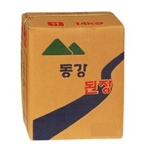 강원도 영월 동강된장14kg 100% 무방부제 무조미료 토종된장 한식된장 메주된장, 1개, 14kg