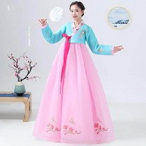 치맛자락 한복 전통 궁중 사극 무용 공연복 세트 FC2704