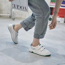 벨크로스니커즈 학생스니커즈운동화 남자스니커즈 스니커즈남자 키높이스니커즈추천 벨크로 작은 흰색 신발