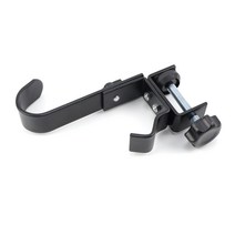 튼튼한 방향조절 코알라 책상 가방걸이 휴대용 사무실 거치대 책가방걸이 행거 헤드셋 다용도 무타공 마스크 컵홀더, 블랙