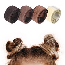 똥머리메이커 올림머리 똥머리묶는법 헤어밴드 머리끈