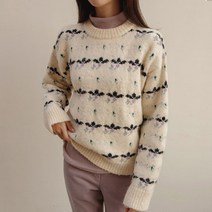 퓨리스 컬러패턴 울니트