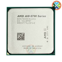 AMD A10 5700 3.4 GHz Quad-Core Quad-Thread CPU Processor AD5700OKA44HJ Socket FM2, 한개옵션0