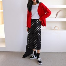 링클프리 데일리 h라인 밴딩 스커트