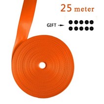 레이싱 벨트 범퍼카 오렌지 3m 30m 자동차 수정 안전 웨빙 3c 표준 인증 액세서리, 25미터
