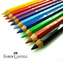 Faber-Castell Jumbo Colour 파버카스텔 점보색연필 낱개, 34(Orchid)