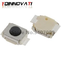 풋스위치 10PCS B3U-1000P 초소형 SMD 2 발 택트 스위치 3*2.5*1.6 마이크로 버튼, 한개옵션0