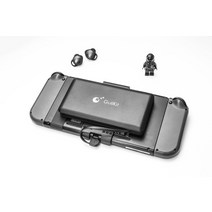 호환 게임기 거치대 보관함 브라켓 GuliKit 스위치 보조베터리 PowerPack 000mAh 컴팩트 분리형 백 클립, 한개옵션1, 한개옵션0