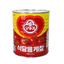 민트딜 케찹 토마토 오뚜기 3.3kg 식당용 케첩 캐찹 업소용, 본상품선택