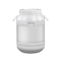 발효탱크 플라스틱 양동이 산업용 특대형 밀폐 액체, 15L 큐빅 배럴 내부 커버