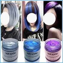 스타일링 컬러왁스 염색 하루용, 보라