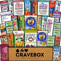 cravebox 건강 간식 박스 버라이어티 팩 케어 패키지 30개 밸런타인데이 선물 바구니 어린이 10대 남자 여자 어른 건강 식품 견과류 과일 영양 모듬 샘플 대학생 사무실