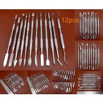 우드카빙키트 왁스 패턴 가죽 공예 모델링 조각 커터 나이프 도구 세트 F 금세공 치과 보석 스탬핑 펀치, 한개옵션0