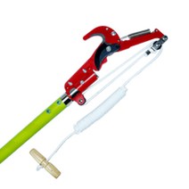 사과나무 대추나무 소나무 가지치기 감나무 배나무 살구나무 고지가위 장대 전지 가위 절연 고압 트림 정원 과일 톱, 8미터(직경 36mm)의 8개 섹션