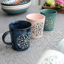 이로도리 모로카 로맨틱 머그 (4color), 모로카 머그 [크림샌드]