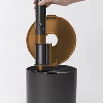 다이슨 호환 에어랩 배럴 거치대 오스테이 NEW 에어독 롱 에어랩 컴플리트 롱 거치대 전용, 1개, NEW 에어독 롱 코퍼/다크브라운