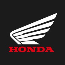 혼다 주차번호 차량 오토바이 스티커, 1매, 03.혼다로고M(화이트+레드)