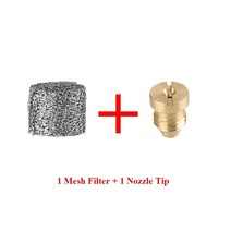 카샴푸 프리워시 폼랜스 스노우 폼 랜스폼 생성기건 세차 액세서리 용 스노우 폼 노즐, 갈색