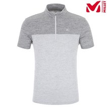 밀레 밀레 이월 53% 남성 기능성집업 메가쿨 집업 티셔츠_MVRUT461B