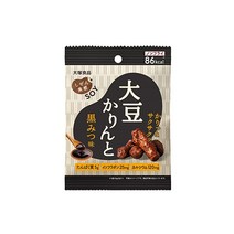 오오츠카식품 천연 식감 SOY 대두 카린토 쿠로미츠 맛 21g×6개 (1봉지당 단백질 5g), 6개, 21g