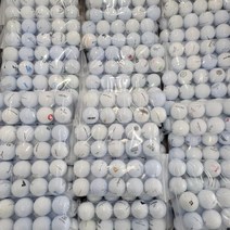 중고 브랜드 혼합 로스트볼 4팩 40pc 옵션확인, 색상 : 화이트