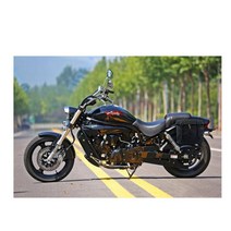 미라쥬650 GV650 튜닝 파츠 탈부착 퀵 사이드백 브라켓 포함 세트, A, 우