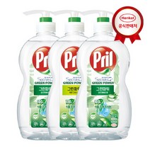 헨켈 프릴 주방세제 그린파워 750ml x 3 / 1L, 750ml(용기)x3(알로에베라)