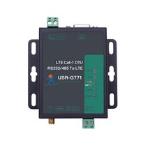 USR-G771-E LTE CAT 1 셀룰러 모뎀 지원 LTE 및 GSM TCP UDP 투명 전송 RS232 RS485 인터페이스 w/ SIM 카, MQTT SSL NO Power