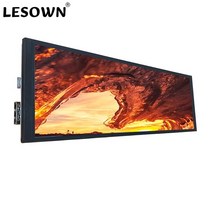 did모니터 전자메뉴판 7.84 인치 1280*400 LCD 화면 디스플레이 HD-MI USB 드라이버 보드 모니터 게임 PC 라즈베리 파이 윈도우, [01] 7.9inch LCD Dipslay