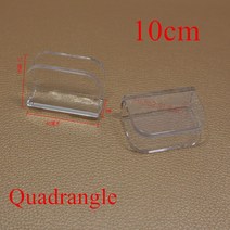 코너 삼각 우드장 삼각형 사각 클립 보호대 테이블 가장자리 투명 가드 커버 연결 브래킷 유리 커피 각도 4 개, [02] D