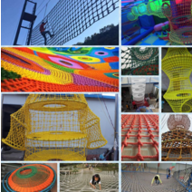 낙하물방지망 놀이터 추락방지망 그물망 복층 안전망, 어린이용 컬러 등반 네트