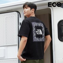 [노스페이스] 반다나 반팔 라운드티 NT7UN21B_BLK