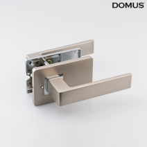 DOMUS 711NI(버튼잠금용)(방문손잡이/도무스메탈/도무스손잡이/레버손잡이/도어록/도어락/문고리/도무스레버)